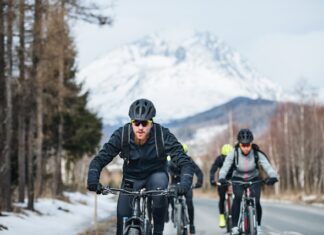 Jazda na rowerze zimą
